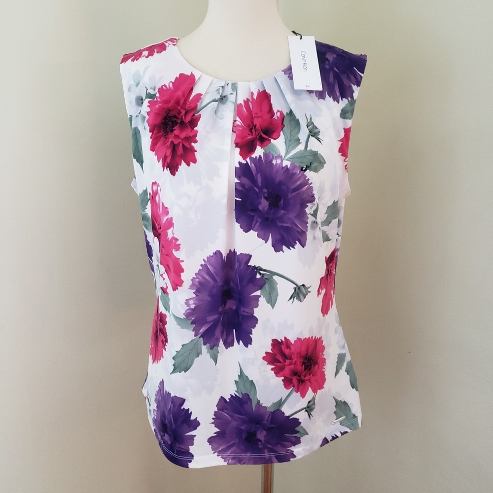 NWT Calvin Klein Women's Medium sleeveless top